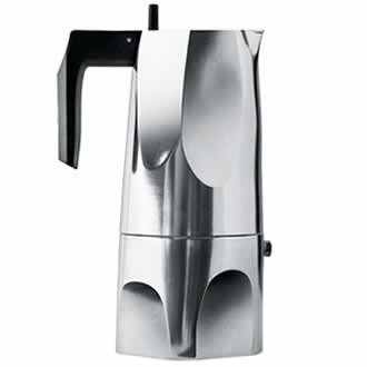 Alessi Ossidiana Percolator 6-kops MT18/6 Aluminium