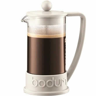 Bodum Brazil Cafeti&egrave;re 3 kops 0,35 Liter Wit