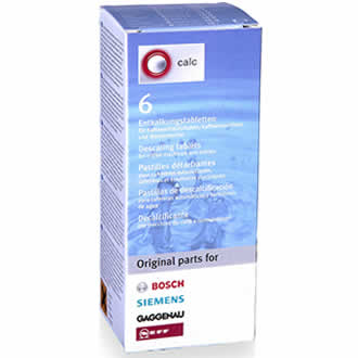 Bosch TCZ6002 Ontkalkingstabletten 6 stuks