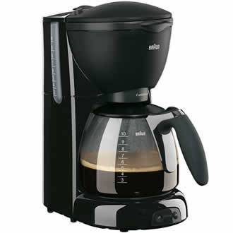 Braun Caf&eacute;House Pure Aroma Plus KF 560 Zwart Koffiezetapparaat