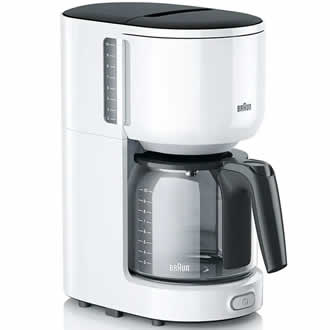 Braun PurEase koffiezetapparaat KF 3100 WH Wit