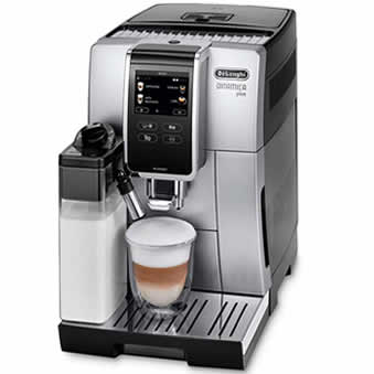 De'Longhi Dinamica Plus ECAM 370.85.SB Zilver Espressoapparaat