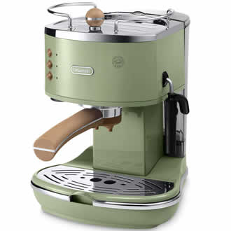 De'Longhi Icona Vintage ECOV 311.GR Groen Espressoapparaat