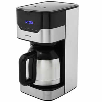 Inventum Filter-koffiezetapparaat KZ718D Zwart/RVS