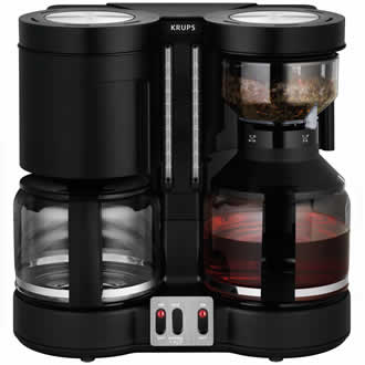 Krups Duothek KM8508 Zwart Koffiezetapparaat