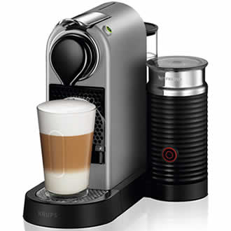 Krups Nespresso CitiZ & Milk XN761B Zilver