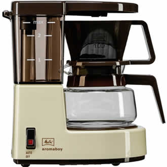 Melitta Aromaboy Beige-Bruin Koffiezetapparaat