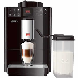 Melitta Caffeo Passione OT Zwart Espressomachine