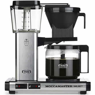 Moccamaster KBG Select Brushed Koffiezetapparaat