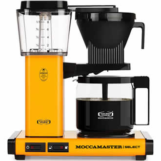 Moccamaster KBG Select Yellow Pepper Koffiezetapparaat