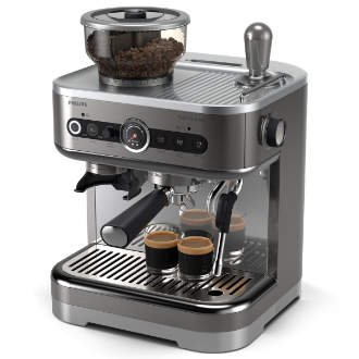 Philips Barista Brew PSA3228/01 Zilver Pistonmachine
