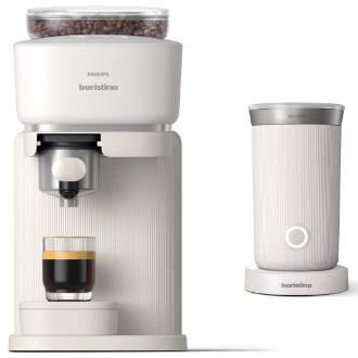Philips Baristina BAR303/00 Wit Espressomachine met Melkopschuimer