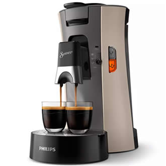 Philips Senseo® Select CSA240/30 Nougat Koffiepadmachine
