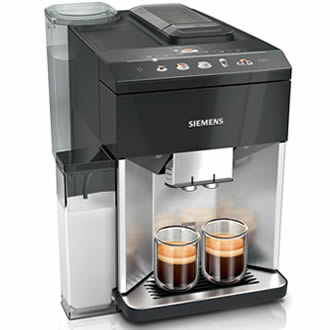 Siemens EQ.500 integral TP515R03 RVS/Piano Zwart volautomaat Espressomachine