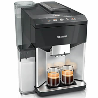 Siemens EQ.500 integral TQ513R01 Licht Zilver/Piano Zwart volautomaat Espressomachine