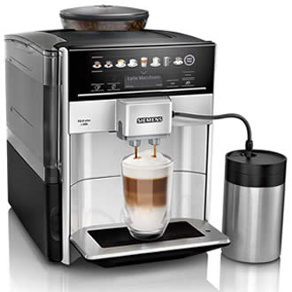 Siemens EQ.6 plus s300 TE653M11RW Zilver Espressomachine
