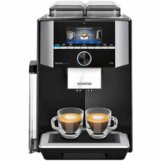 Siemens EQ.9 plus connect s700 TI9573X9RW Zwart Espressomachine