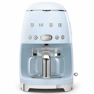 Smeg Filterkoffiemachine DCF02PBEU Pastelblauw