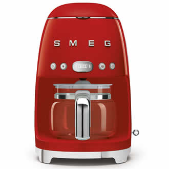 Smeg Filterkoffiemachine DCF02RDEU Rood