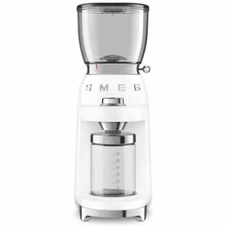 Smeg Koffiemolen CGF01WHEU Wit