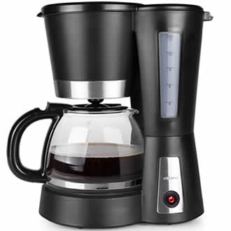 Tristar CM-1236 Koffiezetapparaat Mat Zwart/RVS