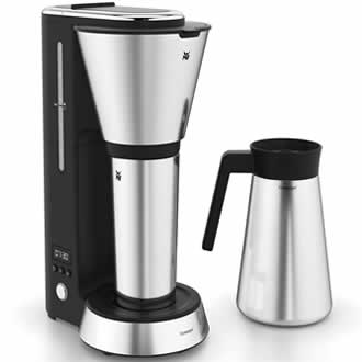 WMF Keukenminis Aroma Coffee Maker Thermo to go RVS/Zwart