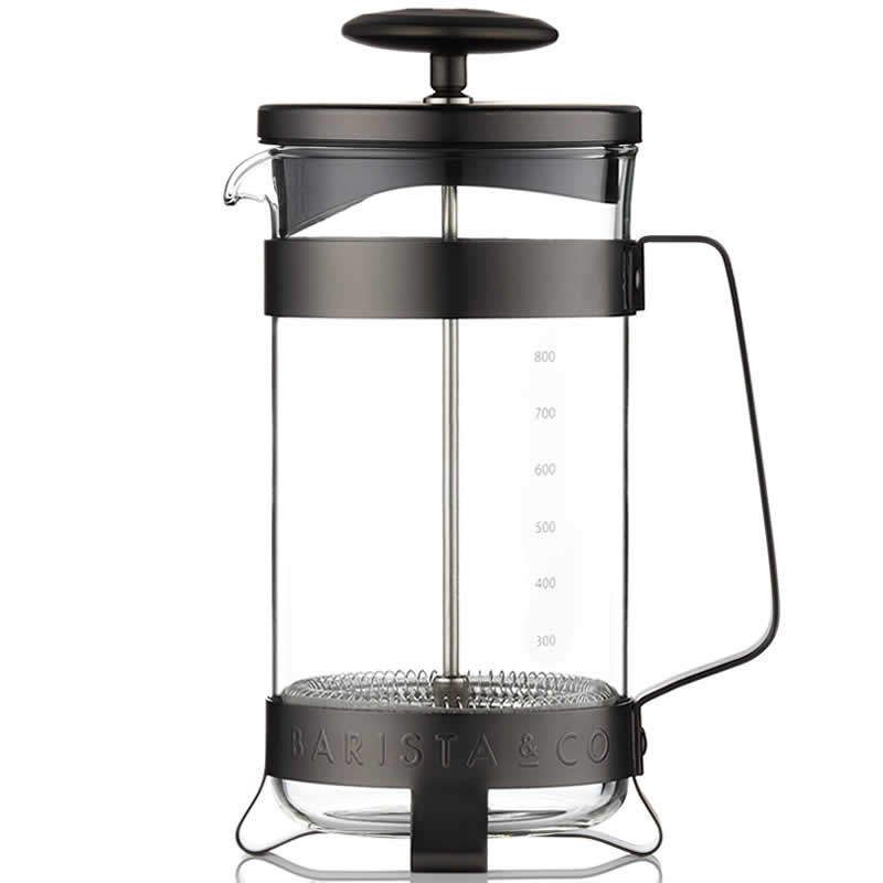 Barista & Co Cafetière 8 kops 1 Liter Gunmetal