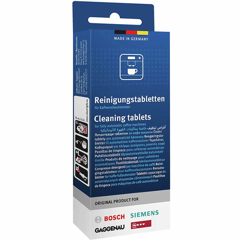 Bosch Reinigingstabletten voor volautomatische koffieautomaten 00311970 10 stuks