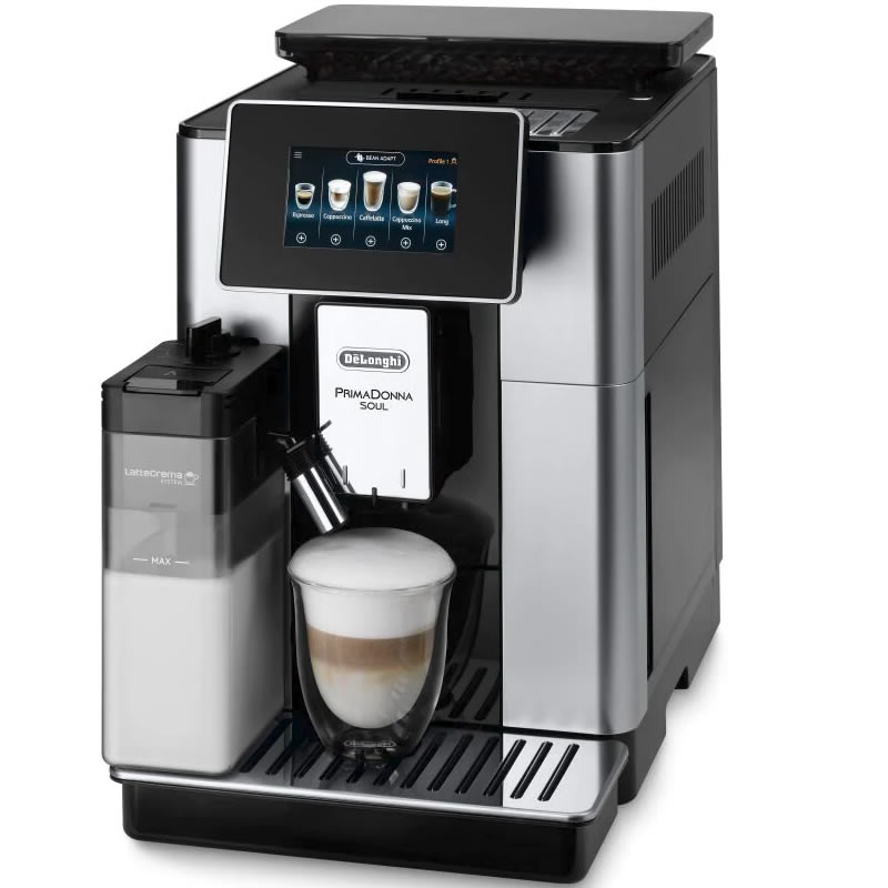 De'Longhi PrimaDonna Soul ECAM 612.55.SB Espressoapparaat