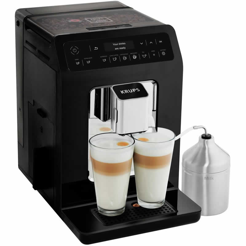 Krups Evidence EA8918 Zwart Espressomachine