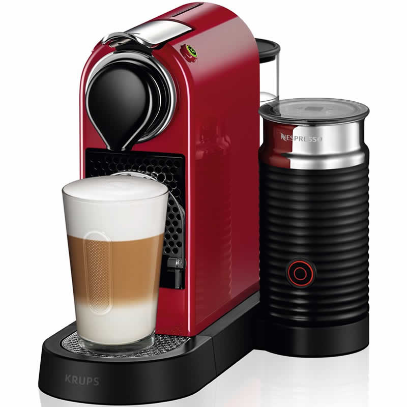 Krups Nespresso CitiZ & Milk XN7615 Kersenrood