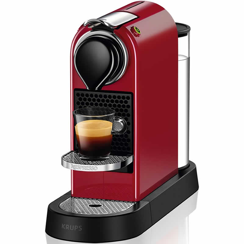 Krups Nespresso CitiZ XN7415 Kersenrood