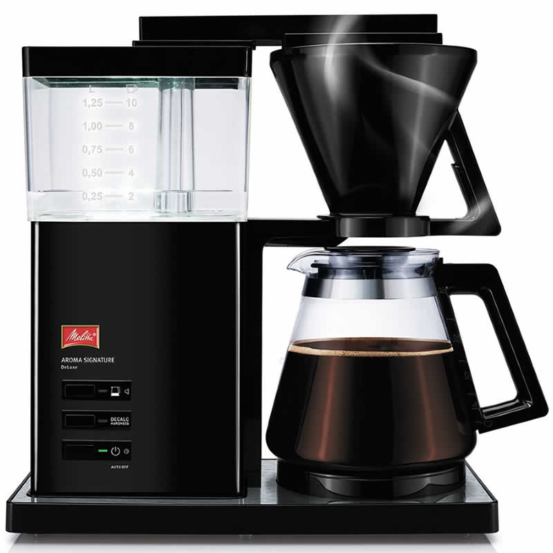 Melitta AromaSignature DeLuxe Style Zwart Koffiezetapparaat