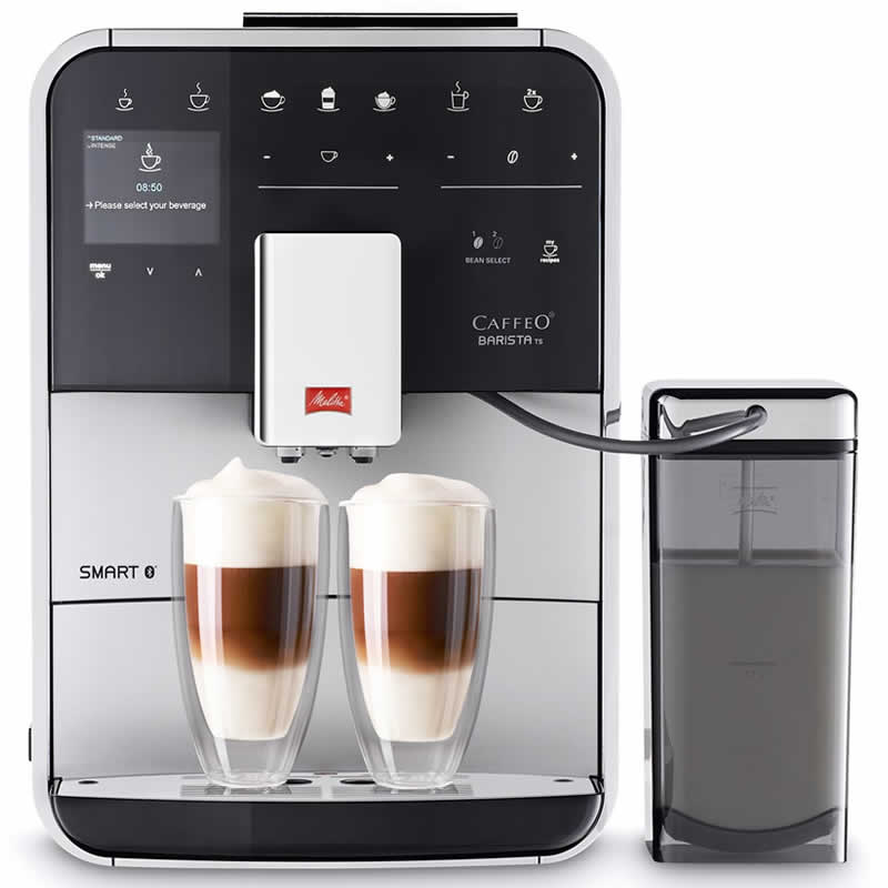Melitta Barista TS Smart Zilver/Zwart Espressomachine