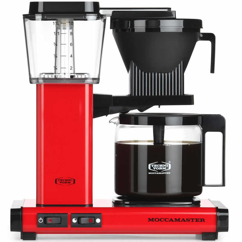 Moccamaster KBG 741 AO Koffiezetapparaat Red