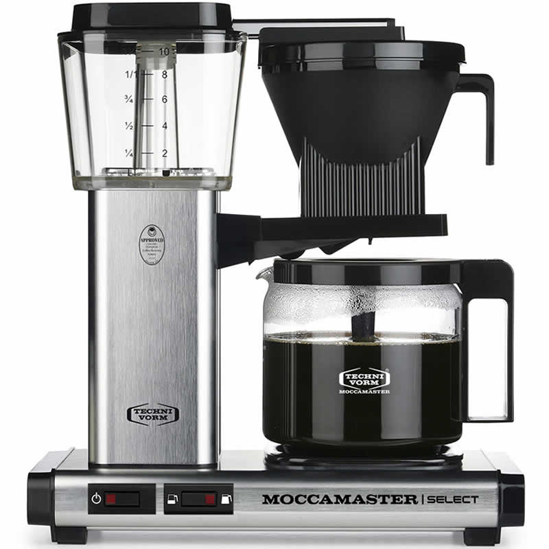 Moccamaster KBG Select Brushed Koffiezetapparaat