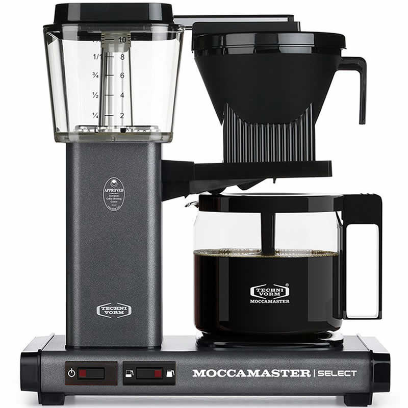 Moccamaster KBG Select Stone Grey Koffiezetapparaat