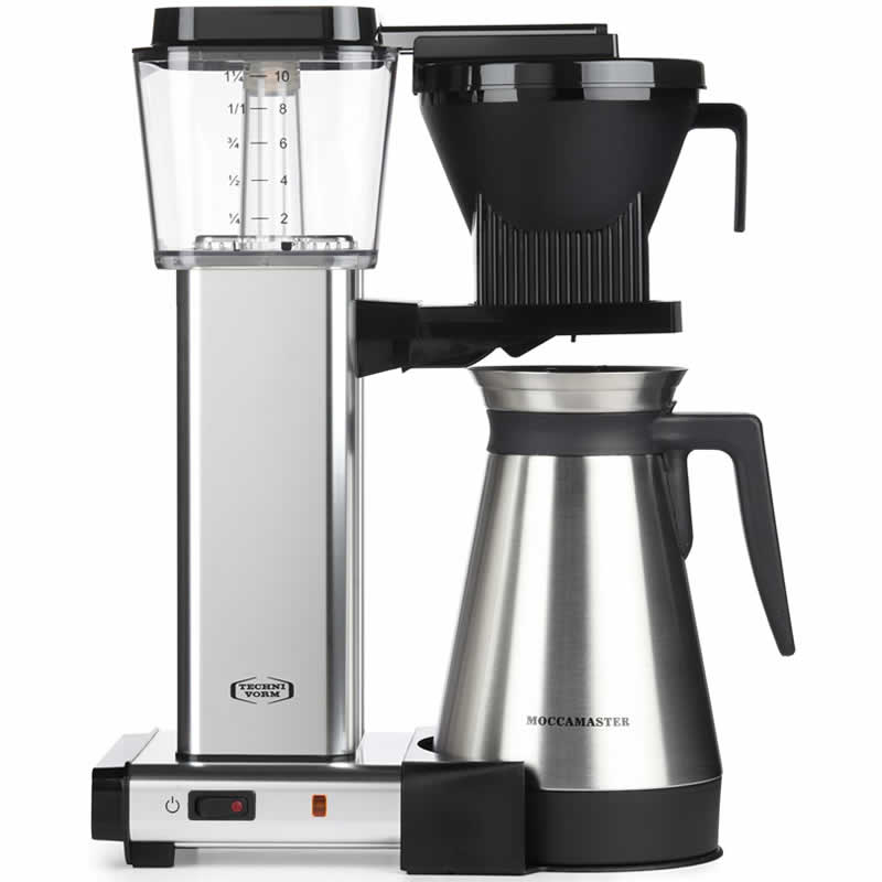 Moccamaster KBGT 741 Koffiezetapparaat Polished Koffiezetapparaat