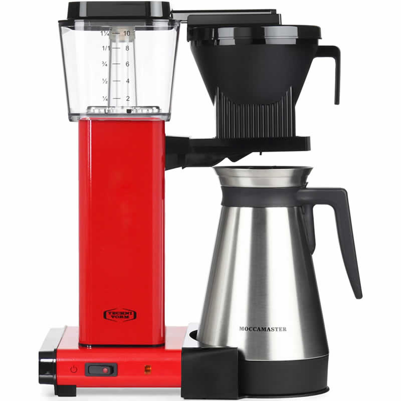 Moccamaster KBGT 741 Koffiezetapparaat Red Koffiezetapparaat
