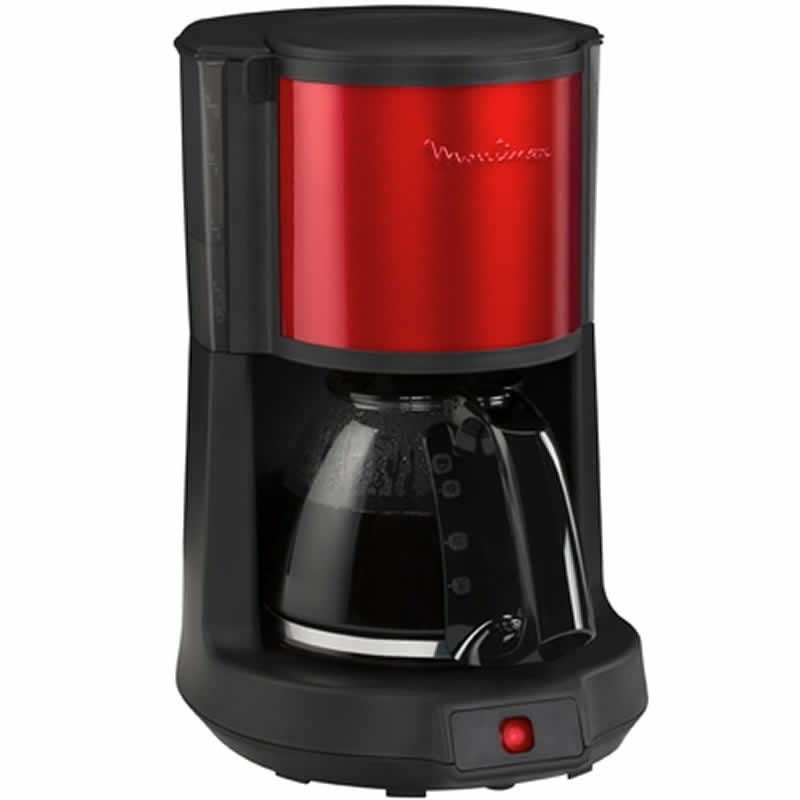 Moulinex Subito 4 FG370D Wijnrood Koffiezetapparaat