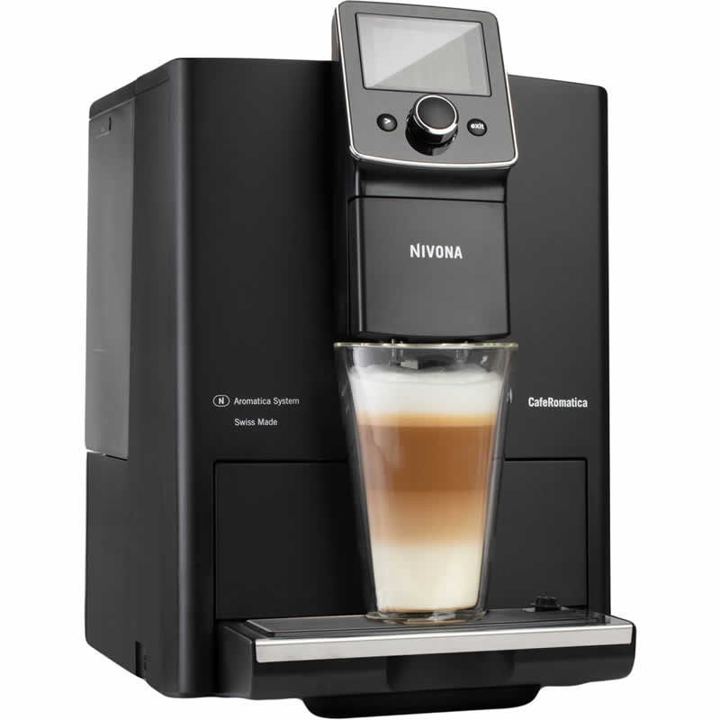 Nivona CafeRomatica NICR 820 Mat Zwart Espressomachine