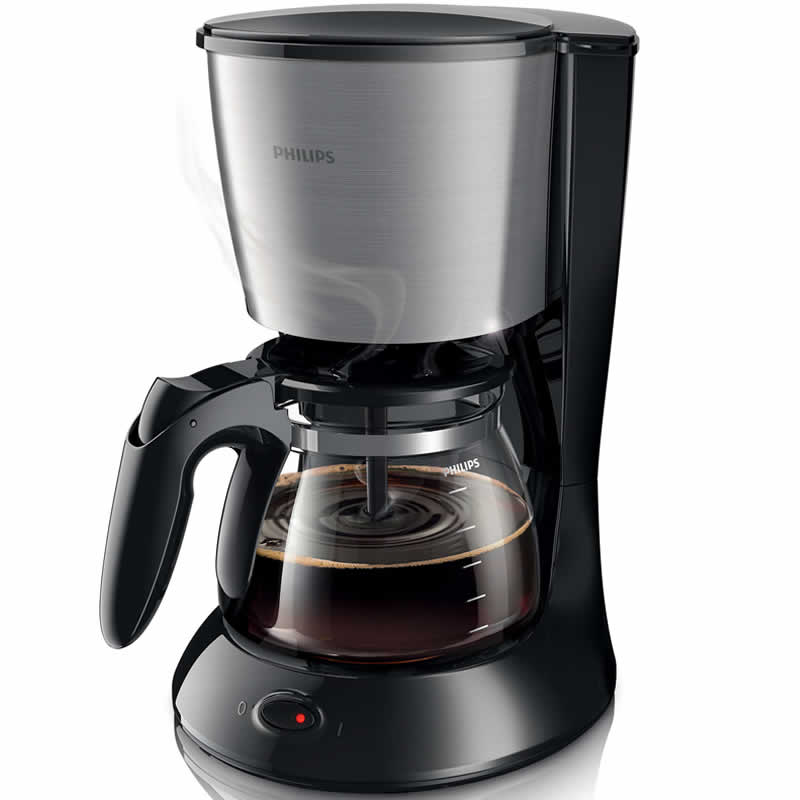Philips Daily Collection HD7462/20 Zwart/metaal Koffiezetapparaat