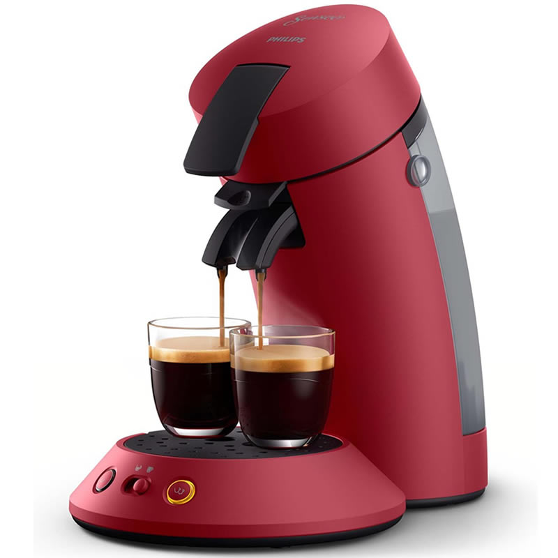 Philips Senseo® Original Plus CSA210/90 Dieprood Koffiepadmachine