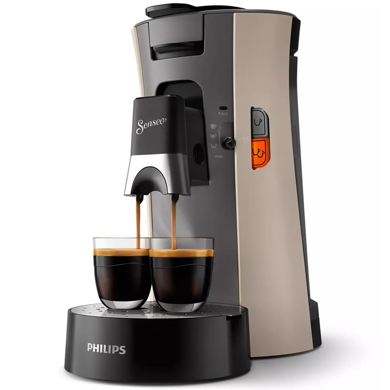 Philips Senseo® Select CSA240/30 Nougat Koffiepadmachine
