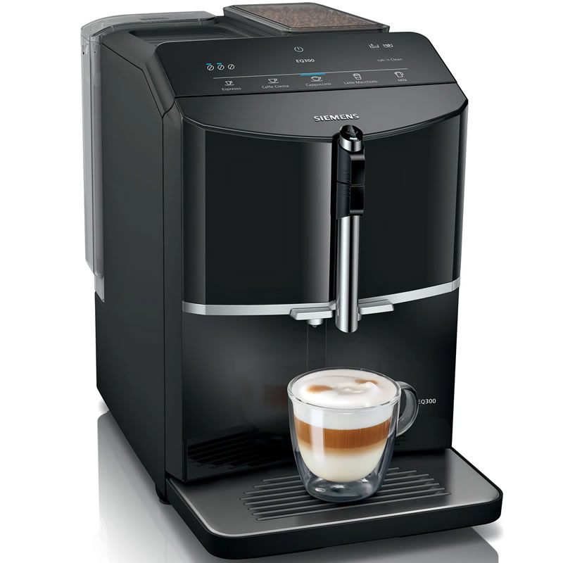 Siemens EQ.300 TF301E19 Piano Zwart Espressomachine