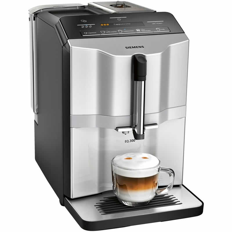Siemens EQ.300 TI353201RW Zilver Espressomachine