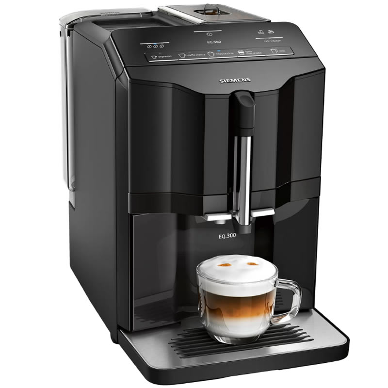 Siemens EQ.300 TI35A209RW Zwart Espressomachine