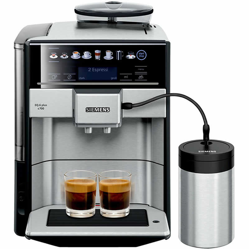 Siemens EQ.6 plus s700 TE657M03DE RVS Espressomachine