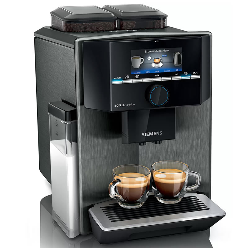 Siemens EQ.9 plus connect s700 TI9573X5RW Zwart Espressomachine kopen