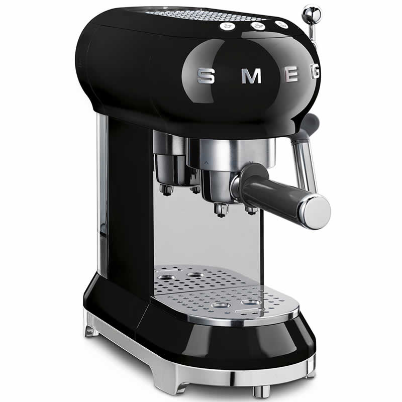 Smeg Espressomachine ECF01BLEU Zwart
